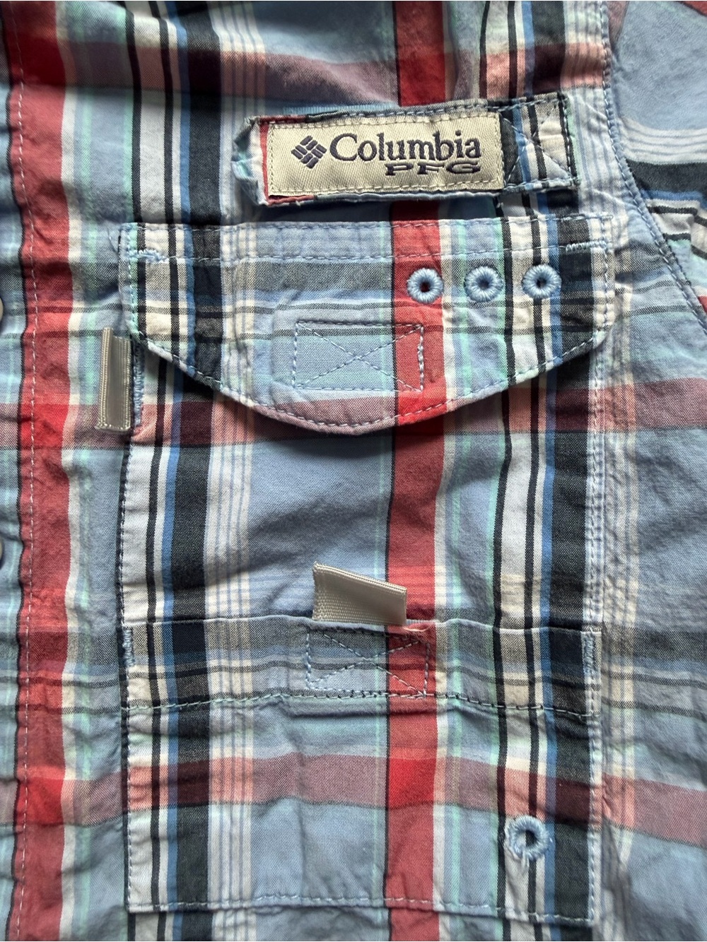 Columbia PFG Short-Sleeve Button-Down Shirt - Picture 3 of 6